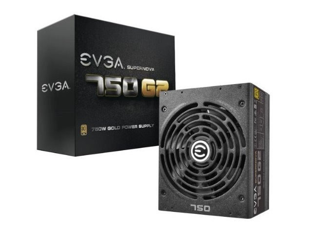 Fuente de Poder EVGA SuperNOVA 750 G2 80 PLUS Gold