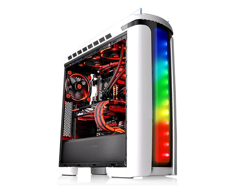 Gabinete Gamer Thermaltake Versa C22 RGB Snow Edition