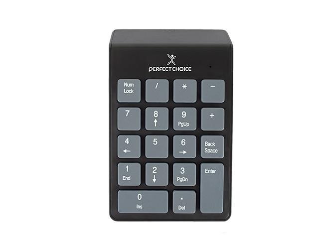 Perfect Choice Pc 201014 Teclado Numérico Inalámbrico Usb Negro/Gris - ordena-com.myshopify.com