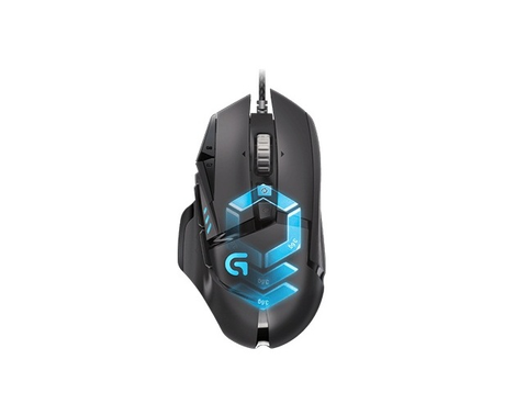 Proteus Spectrum Mouse Gamer Óptico, Alámbrico, USB, Negro