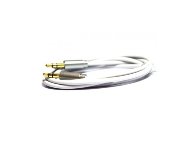 Naceb Na 471 Gr Cable De Audio 1 Metro Estandar 3.5 Pulgadas, Gris - ordena-com.myshopify.com