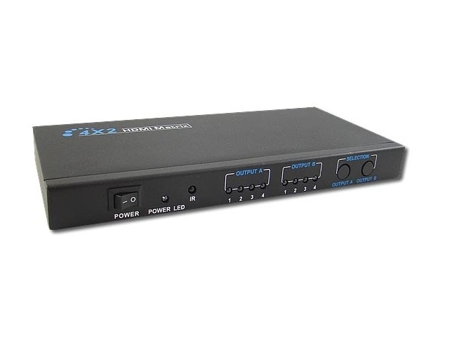 Manhattan 207409 Video Splitter Hdmi Uhdtv 4 K 30 Hz 4 In 2 Out - ordena-com.myshopify.com