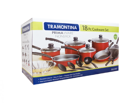 Tramontina Bateria De Cocina Primaware Sartenes 18pz
