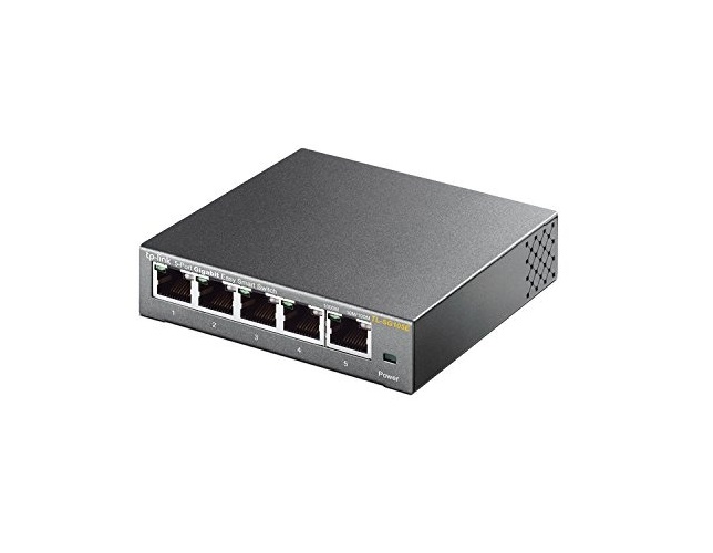 Switch TP-Link Gigabit Ethernet TL-SG105E, 5 Puertos