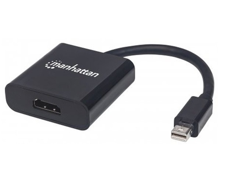 Manhattan 152570 Adaptador Mini Display Port Macho   Hdmi Hembra, Negro - ordena-com.myshopify.com