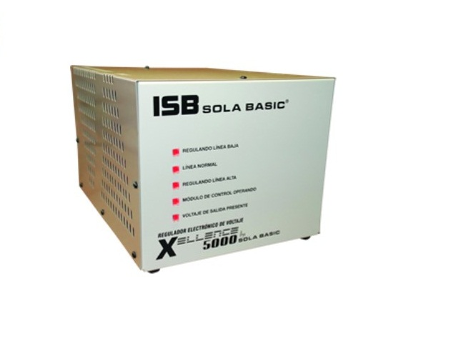 Isb Sola Basic Xellence 5000 Xl-22-250 Regulador De Voltaje