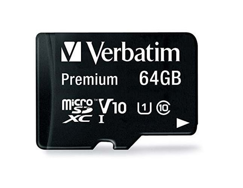 Verbatim 44084 Tarjeta De Memoria Micro Sdxc Premium 64 Gb Con Adaptador Uhsi V10 - ordena-com.myshopify.com