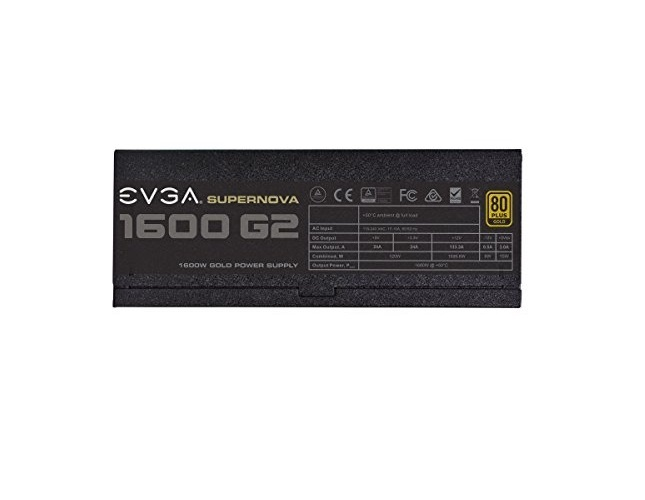 Evga 120 G2 1600 X1 Fuente De Poder 1600 W Super Nova 80 Plus Gold 10 - ordena-com.myshopify.com