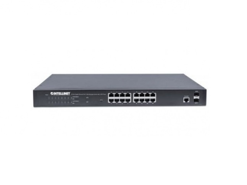 Switch Administrable Gigabit Ethernet de 16 puertos PoE+