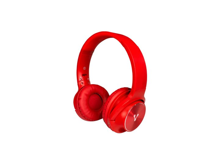 Vorago Hpb-200-rd Diadema Bluetooth/ Fm/ Msd Plegable Rojo