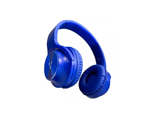 Vorago Hpb-200-bl Diadema Bluetooth/ Fm/ Msd Plegable Azul