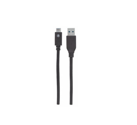 Manhattan 354639 Cable Usb A Macho Tipo C Macho 50cm V2.0 - ordena-com.myshopify.com