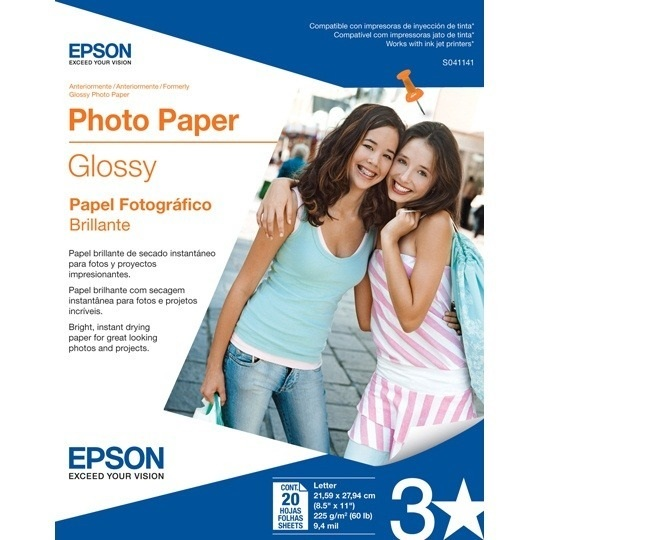 Epson S041289 Papel Premium Glossy Photo Sb 13x19 20 Hojas - ordena-com.myshopify.com