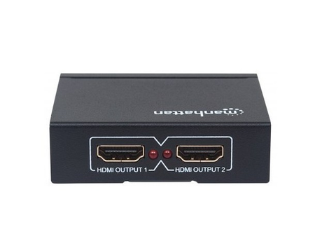 Manhattan 207454 Video Splitter Hdmi Uhdtv 4 K 30 Hz 1 In 2 Out - ordena-com.myshopify.com