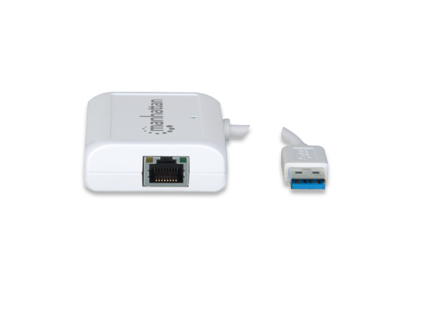 Manhattan 506892  Tarjeta Red Gigabit Usb V3.0 Mas Hub 3 Puertos Mh - ordena-com.myshopify.com