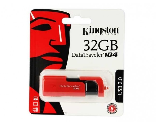 Kingston Dt 104 Memoria Flash 32 Gb Usb 2.0 Kc U1 Z32 6 Sr - ordena-com.myshopify.com