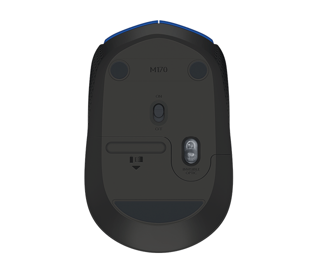 Logitech M170 Mouse Inalambrico Optico, 10 Metros 2,4 Ghz Gr