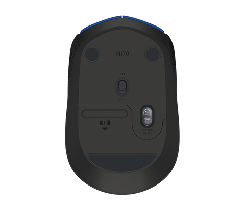 Logitech M170 Mouse Inalambrico Optico, 10 Metros 2,4 Ghz Gr