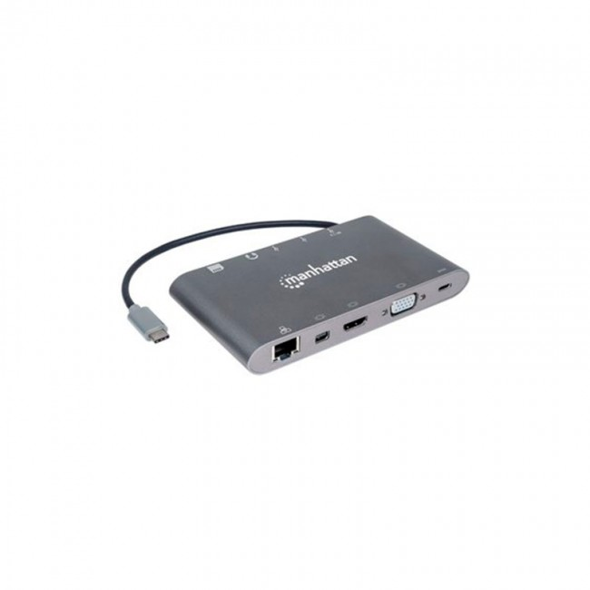 Estación Docking USB-C SuperVelocidad 7 en 1