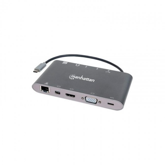 Estación Docking USB-C SuperVelocidad 7 en 1