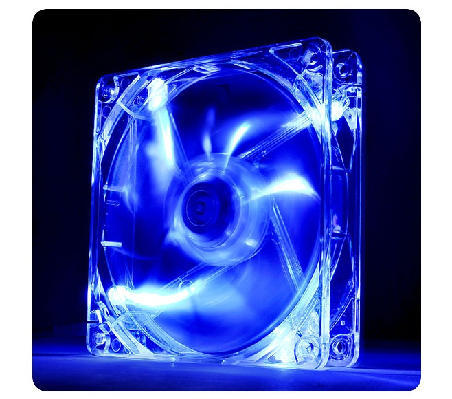 Thermaltake Cl F012 Pl12 Bu A, Ventilador Pure 12 Led Azul