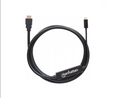 Manhattan 151764 Cable Usb Tipo C Macho V3.1 A Hdmi Macho 2.0 Mts 4k - ordena-com.myshopify.com