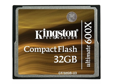 Kingston Cf/32 Gb U3, Memoria Compact Flash 32 Gb Ultime 600 X - ordena-com.myshopify.com