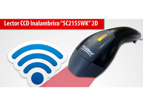 Po Sline Sc2155 Wk Lector De Codigo De Barras Ccd Bar Code Reader Usb Wireless - ordena-com.myshopify.com