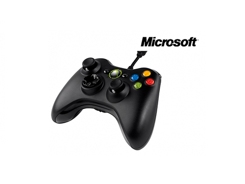 Microsoft 52 A 00004 Contro Xbox 360/Pc Alambrico Negro - ordena-com.myshopify.com