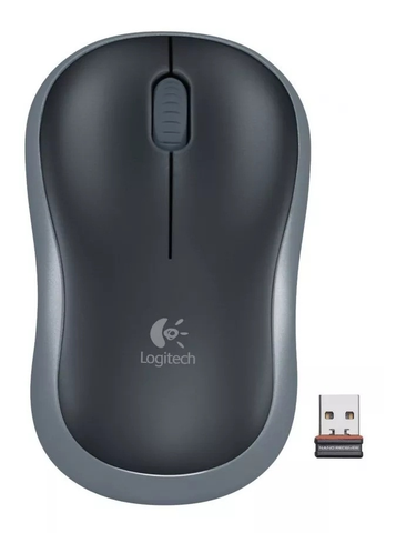 Logitech M185  Microsoft Mouse Gris Inalambrico Us - ordena-com.myshopify.com
