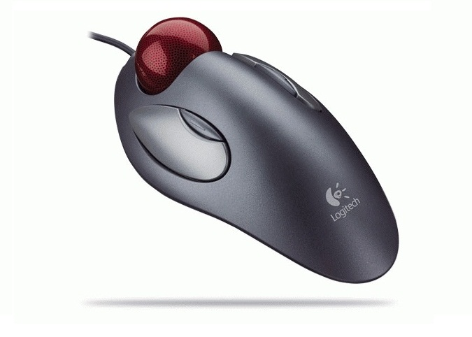 Logitech Trackman Marble Mouse Laser/trackball 4 Botones