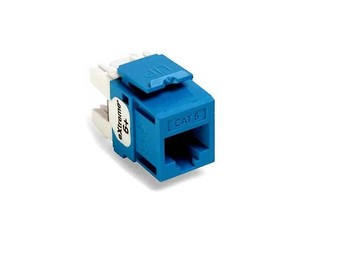 Leviton 61110 Rw6 Conector Quickport Extreme Cat6 Azul - ordena-com.myshopify.com