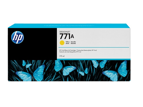 Hp 771 A Cartucho B6 Y18 A, 775ml Amarillo - ordena-com.myshopify.com