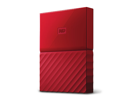 Western Digital My Passport Disco Duro Externo,3 Tb, Usb 3.0 Type A, Rojo - ordena-com.myshopify.com