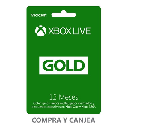 Microsoft S5 T 00009 Tarjeta De Xbox Live 12 Meses Gold Mexico Only Esdgeofencd - ordena-com.myshopify.com