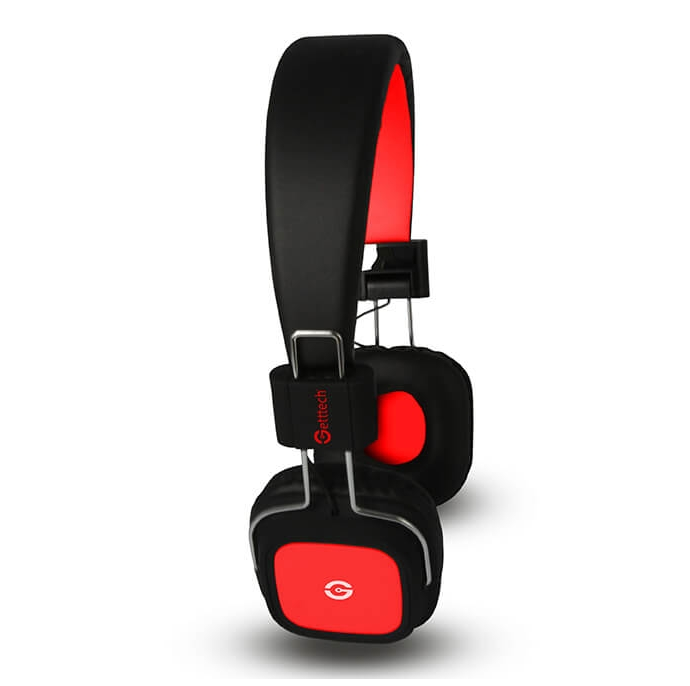 Getttech Gh 3500r Diadema Headset Reveal 3.5mm/C Mic/Rojo - ordena-com.myshopify.com