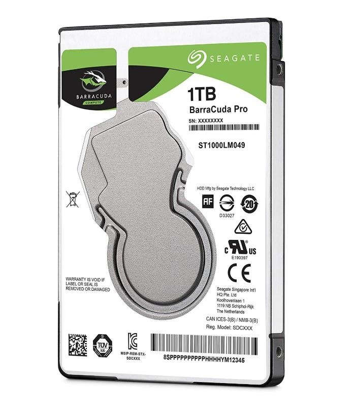 Seagate Disco Duro Interno 1tb 2.5 7200rpm Barracuda Pro