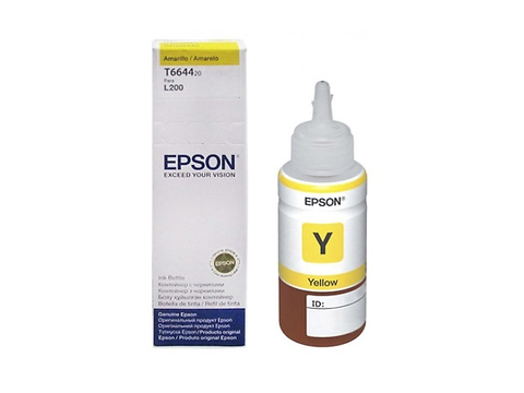 Epson T664 Botella De Tinta Ecotank De 70 Ml, Para L110/L200/L210, Amarillo - ordena-com.myshopify.com