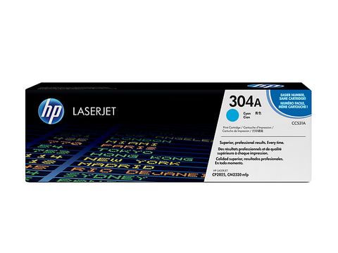 Hp 304 A Toner Cc531 A Para Cp2025/Cp2025 Dn/Cp2025 N, Cian - ordena-com.myshopify.com