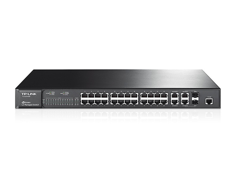 Tp Link Sl5428 E Switch Admin  L2 24 Ptos  2 Ptos - ordena-com.myshopify.com