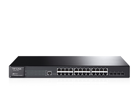 Tp Link T2600 G 28 Ts Switch Administrable L2 De 24 Ptos Gb, 4 Ptos Sfp, Jet Stream - ordena-com.myshopify.com