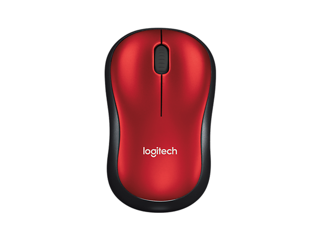 Logitech M185 Mouse Inalambrico Usb Inalámbrico Rojo - ordena-com.myshopify.com
