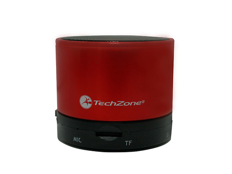 Techzone Tz15 Spbt R Bocina Con Bluetooth Rojo - ordena-com.myshopify.com