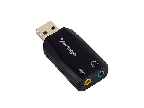 Vorago Adp 201 Adaptador Usb  Audio 3.5mm 5.1 Microfono - ordena-com.myshopify.com