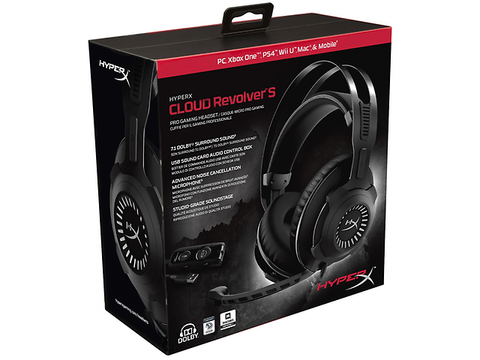 Kingston Hyper X Cloud Revolver S Diadema Pc/Ps4/Xbox - ordena-com.myshopify.com