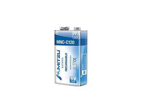 Mitzu Mnc C120 Bateria Recargable Ni Cd 9 V 120m Ah - ordena-com.myshopify.com