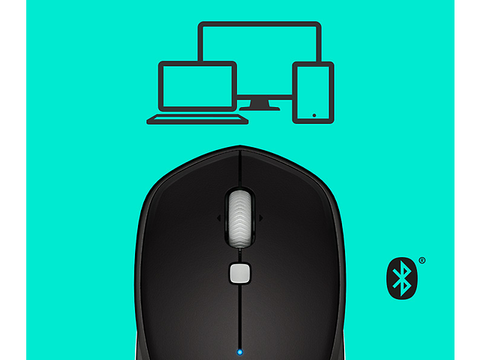 Logitech M535 Mouse Inalambrico Bluetooth Negro - ordena-com.myshopify.com