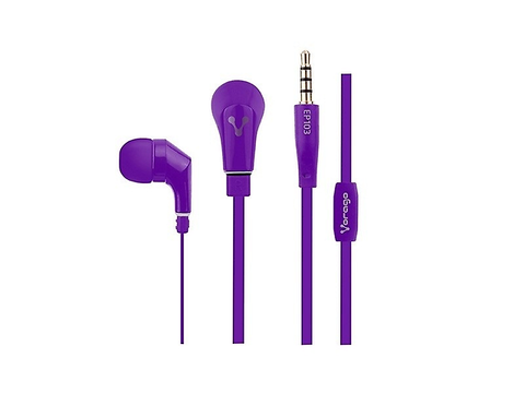 Vorago Ep 103 Audífonos Con Entrada De 3.5mm, Morado - ordena-com.myshopify.com