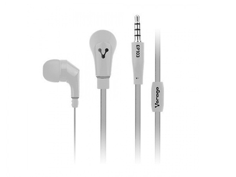 Vorago Ep 103 Audífonos Con Entrada De 3.5mm, Blanco - ordena-com.myshopify.com