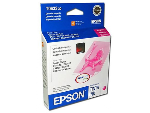 Epson T063320 Cartucho Para Stylus C67/87/ Cx3700 Magenta - ordena-com.myshopify.com